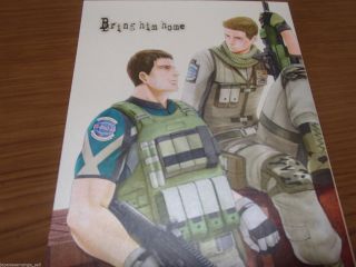 Biohazard Resident Evil Doujinshi Piers&chris,  Bring Him Home Funny Crew 74pages