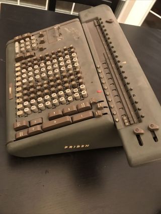 Rare Vintage 1950’s Friden Stw 10 Mechanical Calculator These Were By Nasa