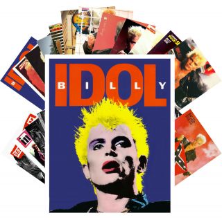 Postcards Pack [24 Cards] Billy Idol Generation Rock Music Vintage Poster Cc1242