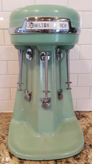 Vintage Hamilton Beach Triple Milkshake Malt Mixer