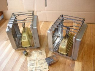 2 Vintage Taykit Stoves Lightweight Backpack Camping Hiking Cook Stove