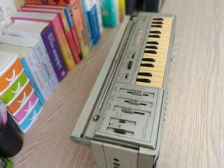 Vintage Casio CK - 200 Boombox Ghettoblaster With Rare Built In Keyboard Organ 3