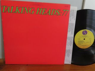 Talking Heads: 77 Vg,  /near - Vinyl Lp Pressing - Great Deal