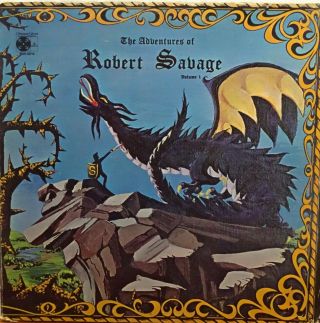The Adventures Of Robert Savage Vintage Vinyl Lp Record Pas 6016