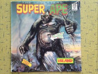 The Upsetters Ape 1976 Lp Island U.  S.  Ilps - 9417 Vg,  /vg Dub Roots