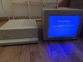 Vintage Apple IIGS Computer With KB/Monitor/Floppy Drives/Printer 2