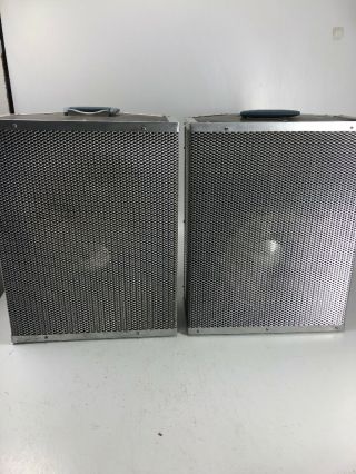 Pair Vintage Jbl D123 16 Ohm 12 Inch Speakers In Custom Cabinets Retro