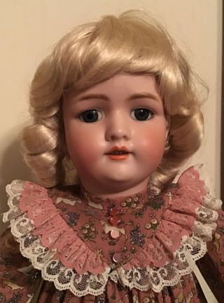 Antique German Doll 25 Inches Tall Handwerck 109 12 N 2