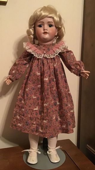 Antique German Doll 25 Inches Tall Handwerck 109 12 N 3
