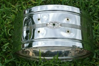 Vintage Rogers Usa 6.  5x14 Dynasonic Snare Drum Shell For Your Drum Set F349