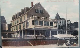 1910 Mt.  Pleasant Hotel,  Ocean City,  Maryland Vintage Postcard No.  220