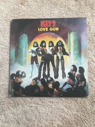 Kiss - Love Gun Vinyl Lp Record Casablanca 1977’with Tattoos / Order Form
