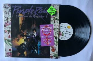 Prince Purple Rain Lp Warner Bros 251101 Us 1984 Nm - In Shrink W/poster