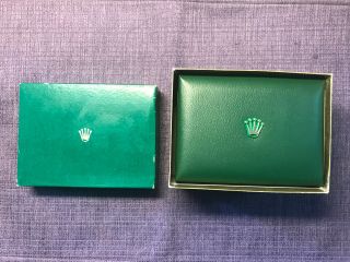 Vintage 70’s Rolex Usa Bufkor Green Box ; Watch Case For All Men’s Watches