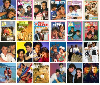 Postcards Pack [24 cards] WHAM George Michael Rock Music Vintage Posters CC1289 2