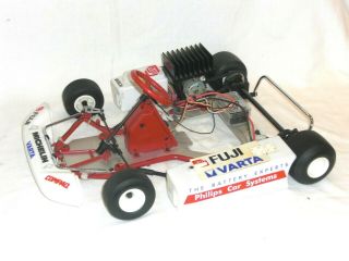 Rare,  Vintage,  Possibly Unused?,  Kyosho " Go - Kart 10 " With Electric Conversion
