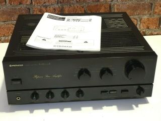 Pioneer A - 616 Mkii Mm & Mc Phono Stage Vintage Hifi Integrated Stereo Amplifier