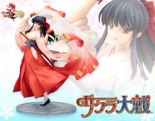 Anime Sakura Wars Shinguuji Sakura 20th Anniversary 1/8 Pvc Figure Status Toy Nb