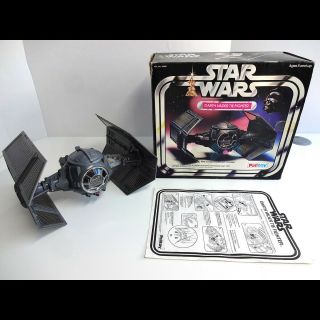 Vintage Star Wars Palitoy Darth Vader Tie Fighter Boxed & In