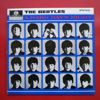 The Beatles A Hard Days Night British Lp Stereo Nm - /nm Lennon/mccartney