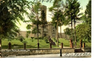 Lehigh County Prison Building - Jail - Allentown - Pennsylvania - Vintage 1908 Postcard