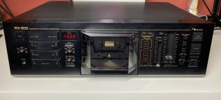 Vintage Nakamichi Rx - 202 Unidirectional Auto Reverse Cassette Deck - No Remote