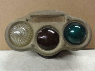Vintage Yankee Multi Color Tail Light Ford Chevrolet Mopar Packard Motorcycle