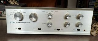 Vtg Dyna Stereo Preamplifier Dynaco Pas Factory Wired Tube Preamp Amp Case