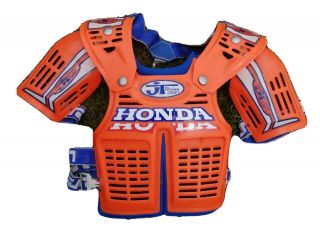 Jt Racing Chest Protector David Bailey Honda Vintage Motocross