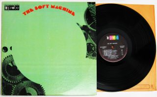 The Soft Machine S/t Debut Lp 1968 Robert Wyatt Kevin Ayers Near Vinyl