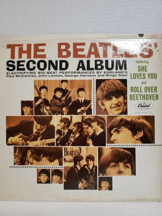The Beatles - The Second Album - Vinyl Record From The 60 