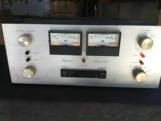Vintage Dynaco Stereo 400 Power Amplifier W/ Meters