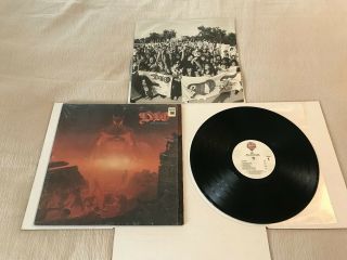 Dio - The Last In Line - 1984 Vinyl Record Lp - 25100 - 1 In Shrink Played Once Sterling