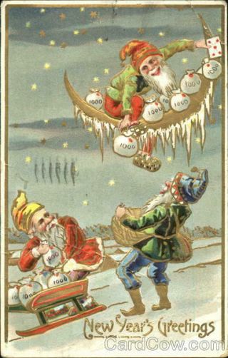 Ny/elves Gnomes 1908 Year 