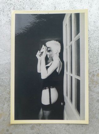 Vintage Laurence Sackman Reprint In Paris 1980 4x6 " Erotic Postcard
