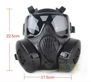 Airsoft M50 Gas Mask Cs Field Army Fan Riding Cos Mask Full Face Helmet Mask