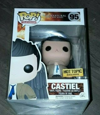 Funko Pop Supernatural - Castiel 95 With Wings Hot Topic Exclusive