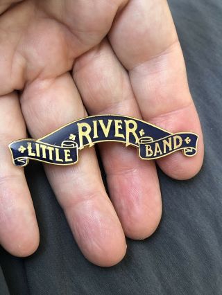Authentic 1970’s Little River Band Promo Pin Badge Button