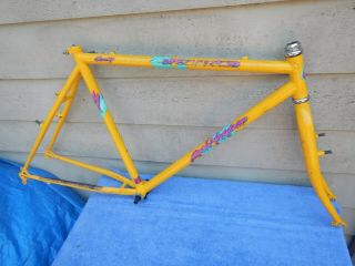 20 " Vintage Specialized Rockhopper Comp Mountain Bike Frameset Yellow W/