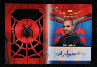 2017 Upper Deck Spider - Man Homecoming Booklet Single 86/100 Michael Mando Auto