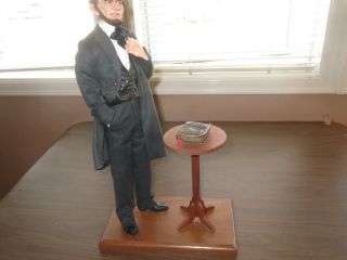 Vintage Simpich Character Doll Figurine - Abraham Lincoln - 206/1000 Year 1986