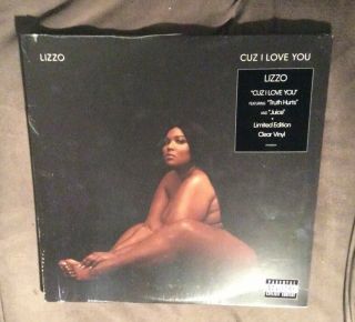 Lizzo Lp Cuz I Love You Limited Edition Clear Vinyl (2019,  Atlantic)
