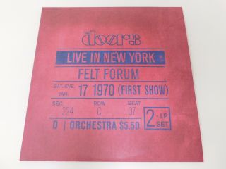 The Doors Live In York Vinyl 2lps Rhino 2010 180 Gram