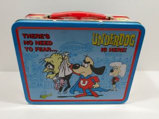Vintage Rare Underdog Lunch Box.  Pre - Owner But In.