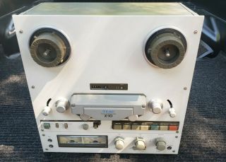 Teac X - 10 Dual Capstan Drive Reel To Reel Vintage Audiophile