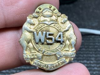 W54 Sallis Lexesto Populi Suprema Smallest Nuclear Warhead Service Award Pin.