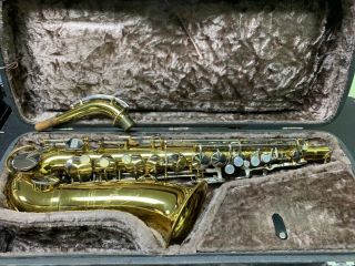 King Cleveland Vintage Alto Saxophone W/ Case (spg040826)