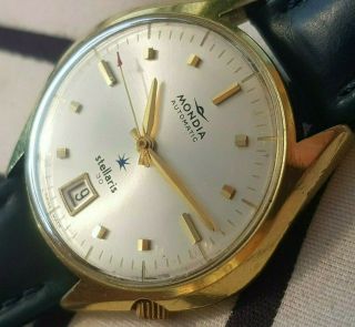 Vintage Rare /zenith/ Mondia Stellaris 30,  Date Automatic Watch,  As 1700/01