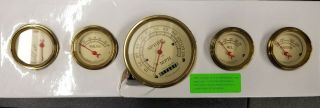 Classic Instruments Vintage Series 5 Gauge Set 13,  407 Miles Speedometer