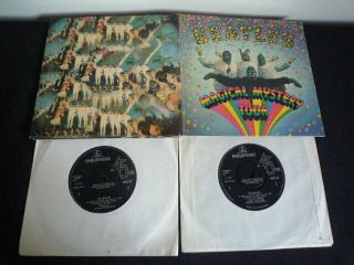 Beatles 1968 Rare Db/ep " Magical Mystery Tour " Parlophone Nems Mmt - 1 Exc -